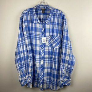 Bit & Bridle Women TOP  Size 3X PLUS NEw Long Shirt Cotton